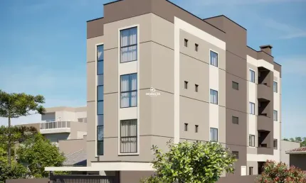 Apartamento Com 01 Quarto e Sacada Com Churrasqueira no Bom Jesus!