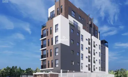 Cobertura com 03 quartos 1 suíte e 02 vagas no bairro são pedro são josé dos pinhais.