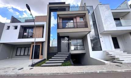 Sobrado Com 03 Suites Em Condominio Fechado No Pinheirinho
