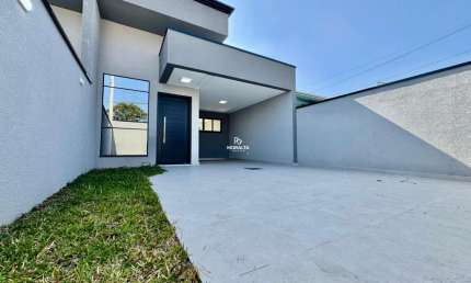 Casa Nova no Jardim Cruzeiro Com 3 quartos Sendo Uma Suite