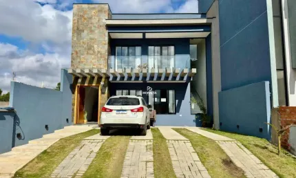 Sobrado Dentro De Condominio  no Bairro  Costeira - São José dos Pinhais/PR