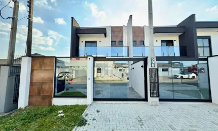 Sobrado para Venda em São José dos Pinhais, Cruzeiro Com 3 Suites