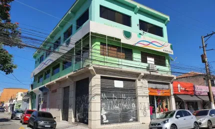 Salão comercial para locação em osasco, centro, 2 banheiros