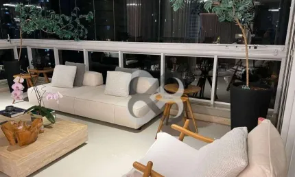 Apartamento com 3 dormitórios à venda, 245 m² por r$ 3.550.000,00 - gleba fazenda palhano - londrina/pr