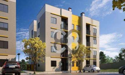 Apartamento com 2 dormitórios para alugar, 40 m² por R$ 1.300,00/mês - Campo Elíseos - Londrina/PR