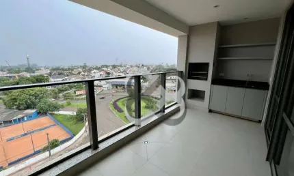 Apartamento com 2 dormitórios para alugar, 115 m² por R$ 6.000/mês - Bela Suiça - Londrina/PR