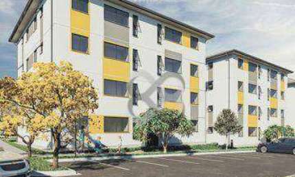 Apartamento com 2 dormitórios, 46 m² - venda por R$ 150.000,00 ou aluguel por R$ 1.050,00/mês - Maria Celina - Londrina/PR
