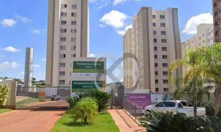 Apartamento, 47 m² - venda por r$ 230.000,00 ou aluguel por r$ 1.590,01/mês - jardim lago norte - londrina/pr