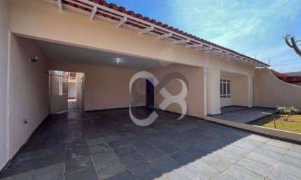 Casa com 3 dormitórios para alugar, 193 m² por R$ 3.300,00/mês - Pinheiros - Londrina/PR