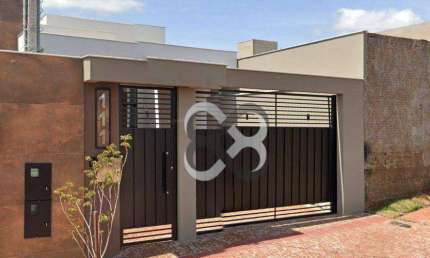 Casa com 3 dormitórios para alugar, 82 m² por R$ 2.500,00/mês - Jardim Aeroporto - Londrina/PR