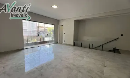 Casa sobreposta alta duplex com 4 quartos, no boqueirão em santos - sp