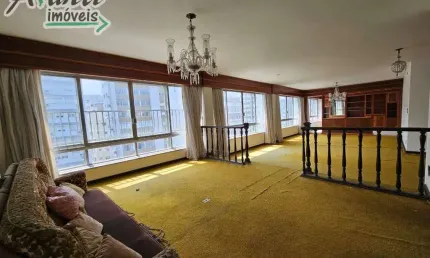 Apartamento alto padrão à venda no boqueirão em santos