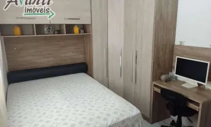 Apartamento à venda na Guilhermina em Praia Grande – 1 dormitório, 1 vaga – R$ 255 mil