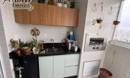 Apartamento de 3 Quartos à Venda no Boqueirão, Santos – Varanda Gourmet e 2 Vagas