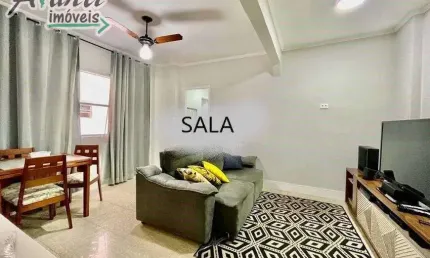 Apartamento com 2 quartos à venda no bairro ponta da praia em santos/sp