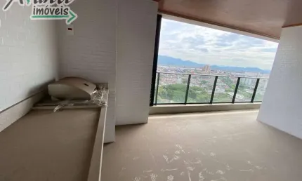 Apartamento varanda gourmet à venda no boqueirão em santos