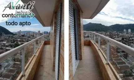 Apartamento 2 dormitórios à venda no bairro vila valença - são vicente/sp