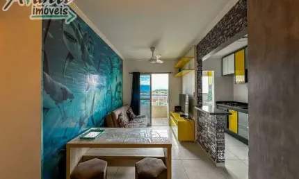 Apartamento à venda no bairro guilhermina em praia grande/sp