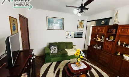 Apartamento à Venda no Marapé em Santos com 3 Quartos e Garagem Fechada