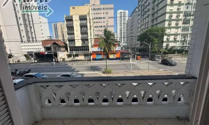 Apartamento de 2 quartos, 72 m², a poucos metros da praia de são vicente.