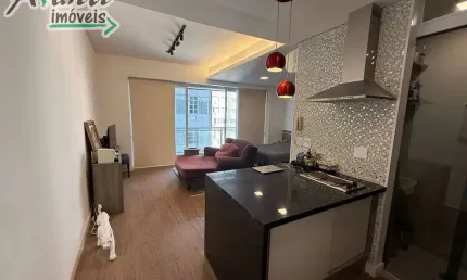 Apartamento com 1 quarto à venda na Avenida Presidente Wilson, 94, Pompéia, Santos
