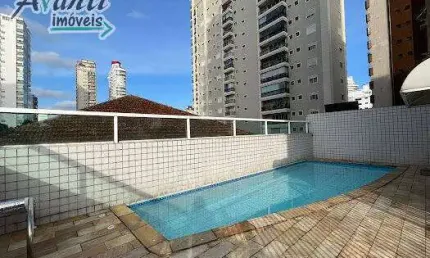 Apartamento garden alto padrão à venda no gonzaga, santos – 3 dorms, 1 suíte e lazer