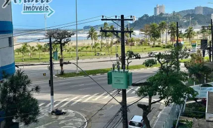 Apartamento 1 Dormitório com Vista para o Mar no Itararé – São Vicente