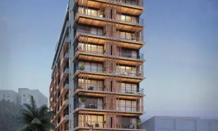 1 quarto com 47,65m² privativos e design inteligente!