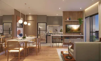 COM 2 QUARTOS: EM UM BAIRRO EM CONSTANTE VALORIZAÇÃO!