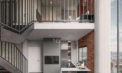 Loft com 1 quarto à venda na Avenida Visconde de Guarapuava, 2700, Centro, Curitiba