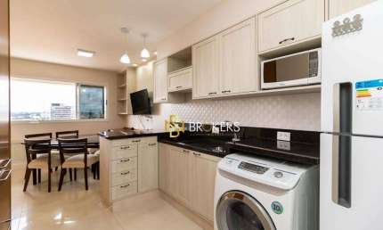 Studio com 1 dormitório para alugar, 29 m² por R$ 3.150,00/mês - Centro Cívico - Curitiba/PR