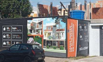 Casa em condomínio fechado com 3 quartos à venda na Rua Samuel Cézar, 1510, Água Verde, Curitiba