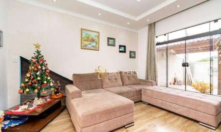 Sobrado com 5 dormitórios à venda, 252 m² por R$ 890.000,00 - Sítio Cercado - Curitiba/PR