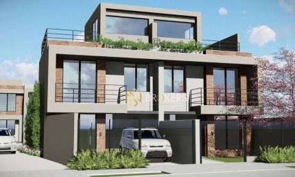 Sobrado com 3 dormitórios à venda, 137 m² por R$ 669.000,00 - Xaxim - Curitiba/PR