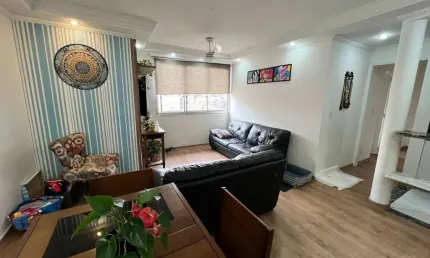 Apartamento à venda no Jardim Ibirapuera, São Paulo/SP: 2 quartos, 2 salas, 1 banheiro, 1 vaga de garagem, 60m²!