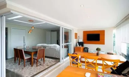Apartamento de luxo no Jardim Marajoara, São Paulo-SP: 3 suítes, 4 banheiros, 2 vagas, 134m²
