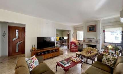 Apartamento de Luxo à Venda na Vila Andrade, São Paulo-SP: 3 Quartos, 1 Suíte, 3 Salas, 4 Banheiros, 3 Vagas, 198m².