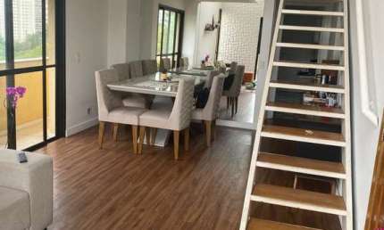 Apartamento à venda no Paraíso do Morumbi, São Paulo-SP: 2 quartos, 1 suíte, 3 salas, 3 banheiros, 2 vagas, 129m².