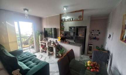 Imperdível: Apartamento à venda no Portal do Morumbi, São Paulo-SP! 2 quartos, 1 banheiro, 1 vaga de garagem e 55,00 m².