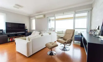 Apartamento de alto padrão na vila olímpia, são paulo-sp: 3 quartos, 3 suítes, 4 banheiros, 3 vagas de garagem, 137m².