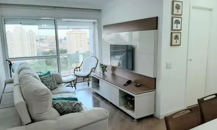 Apartamento à venda em São Paulo-SP, Vila Guarani (Z Sul): 2 quartos, 1 suíte, 2 banheiros, 2 vagas de garagem, 63,00 m² de área.