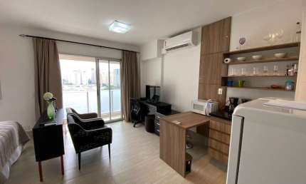 Apartamento com 1 quarto para alugar na Rua Henri Dunant, 1065, Chácara Santo Antônio, São Paulo