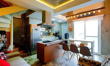 Apartamento duplex á venda, 50m² com 1 suíte, 2 banheiros e 1 vaga - vila andrade