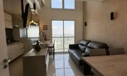 Loft de Luxo na Vila Andrade: 1 Quarto, 1 Suíte, 1 Vaga de Garagem - 50m² - Imperdível!
