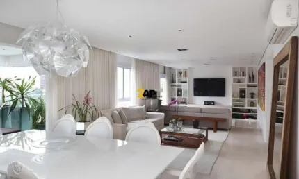 Apartamento de luxo na vila olímpia: 3 quartos, 3 suítes, 3 salas, 5 banheiros, 3 vagas de garagem, 210m² - são paulo-sp.