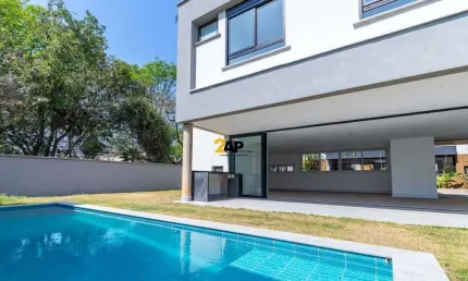 Casa em condomínio fechado com 4 quartos à venda na Rua Comendador Elias Zarzur, 2029, Santo Amaro, São Paulo, 418 m2 por R$ 5.200.000