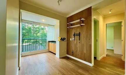 Apartamento à venda ou locação de 49 m², 2 dormitórios, 1 vaga - vila andrade