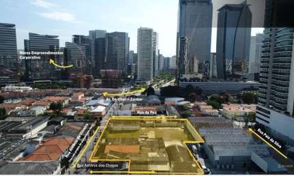 Terreno Comercial para venda na Chácara Santo Antônio, 3.465m²