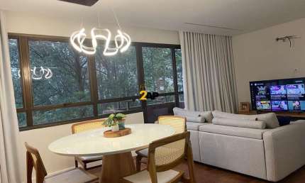 Apartamento Duplex de Luxo no Morumbi: 2 Quartos, 2 Suítes, 3 Banheiros, 2 Vagas de Garagem - 98m² - São Paulo-SP