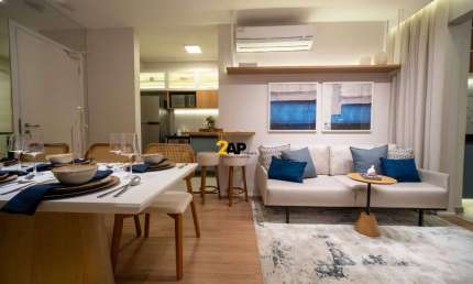 Imperdível oportunidade: Apartamento à venda em São Paulo-SP, Vila Andrade! 2 quartos, 1 suíte, 1 sala, 1 banheiro, 1 vaga, 56m².